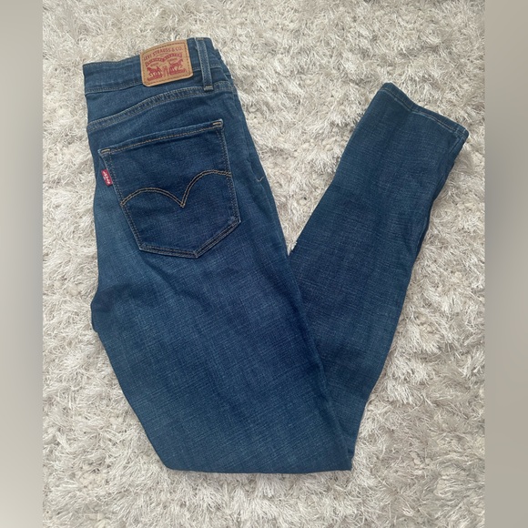LEVI’S 721 High- Rise Skinny Jeans Size 30 NWOT - Picture 3 of 4